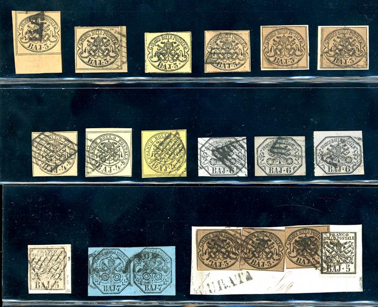 STATO PONTIFICIO 1852/67 - Piccolo ... 