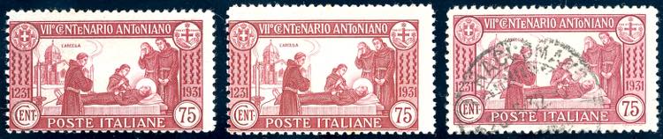 REGNO DITALIA 1931 - 75 cent. ... 