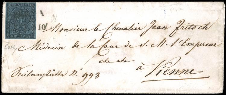 PARMA-AUSTRIA 1852 - 40 cent. ... 