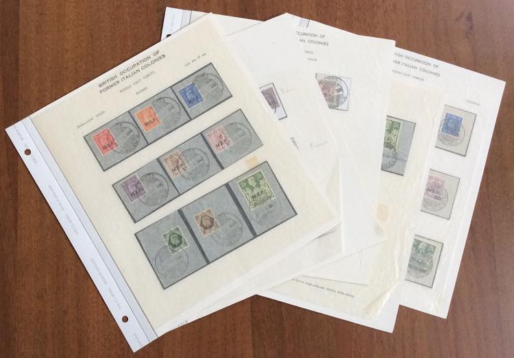 OCCUPAZIONE BRITANNICA MEF 1947 - ... 