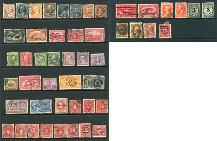 STATI UNITI 1861/1933 - Insieme di ... 