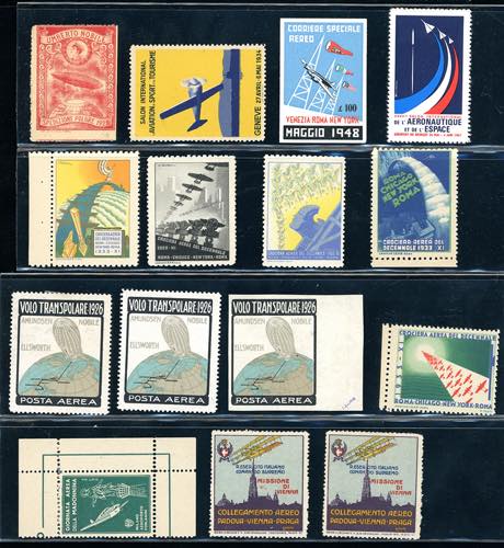 ERINNOFILI POSTA AEREA - Quindici ... 