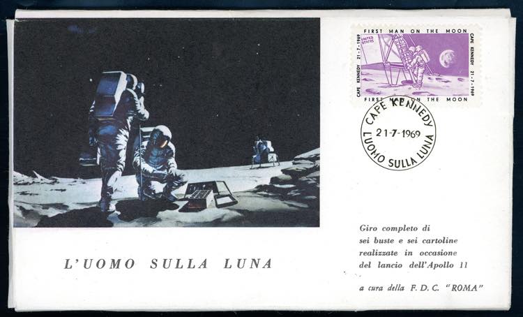 TEMATICA SPAZIO 1969 - Apollo XI, ... 