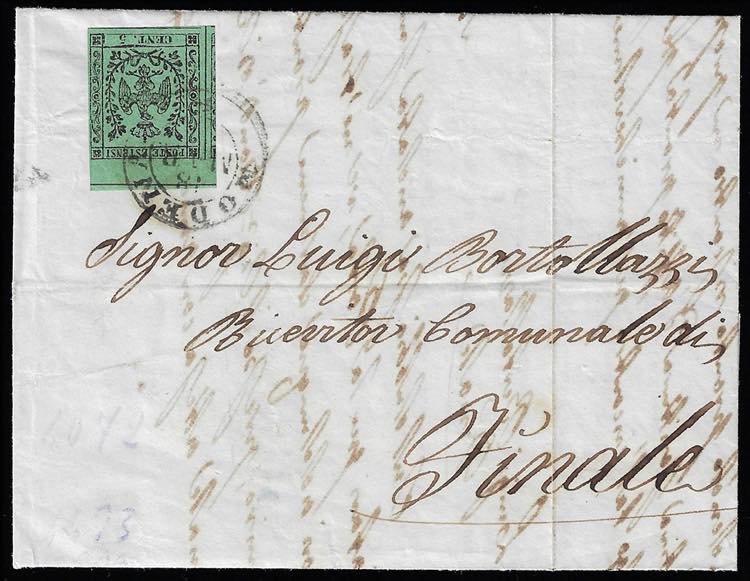 MODENA, doppio cerchio punti 10 - ... 