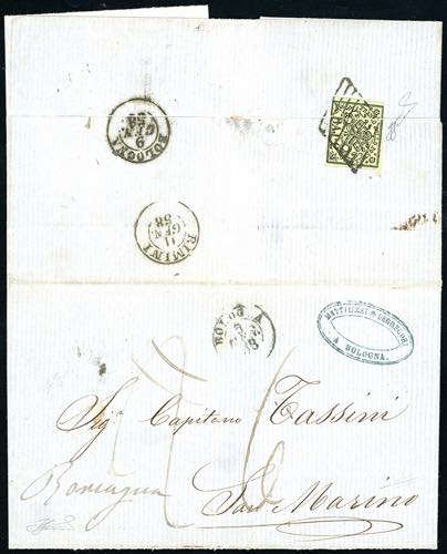 STATO PONTIFICIO-SAN MARINO 1858 - ... 