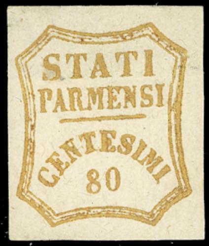 1859 - 80 cent. bistro oliva (18), ... 