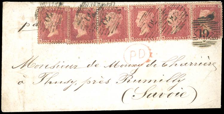 SARDEGNA SAVOIA-GRAN BRETAGNA 1860 ... 