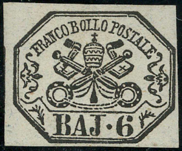 1852 - 6 baj grigio perla (7Aa), ... 