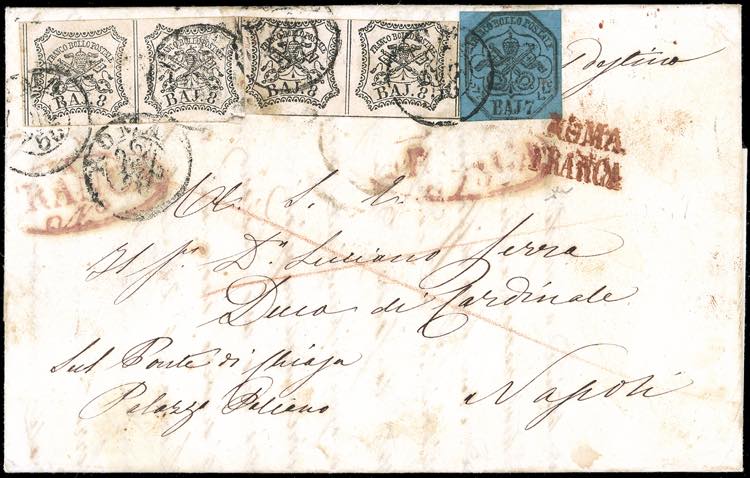 1856 - 7 baj azzurro, 8 baj ... 