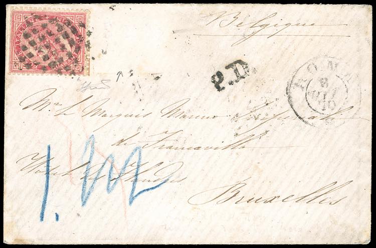 1870 - 40 cent. De La Rue, ... 