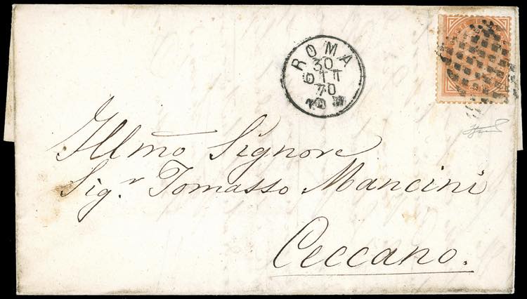 1870 - 10 cent. De La Rue, ... 