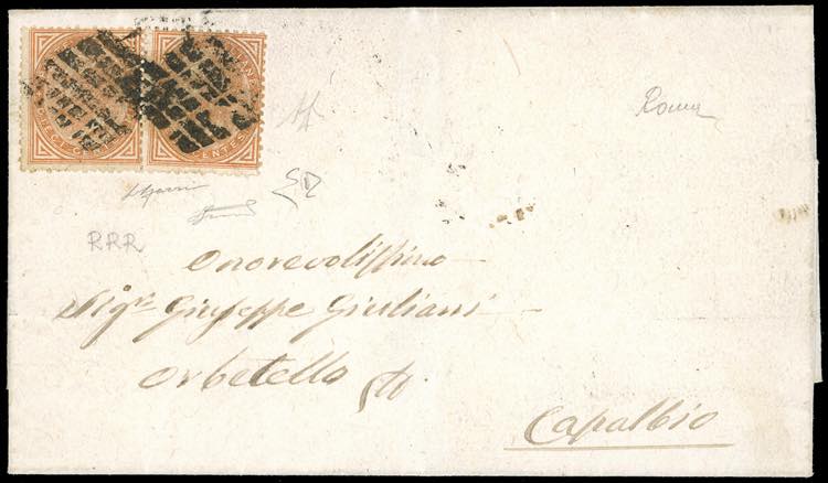 1870 - 10 cent. De La Rue, ... 
