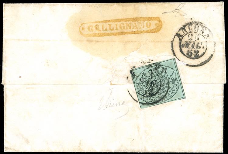 GALLIGNANO, cartella in rosso ... 