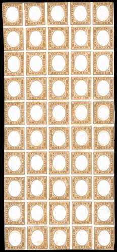 1863 - 10 cent. bistro (14E), ... 