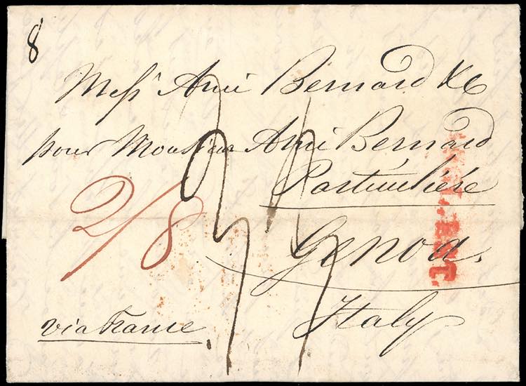 SARDEGNA-GRAN BRETAGNA 1834 - ... 