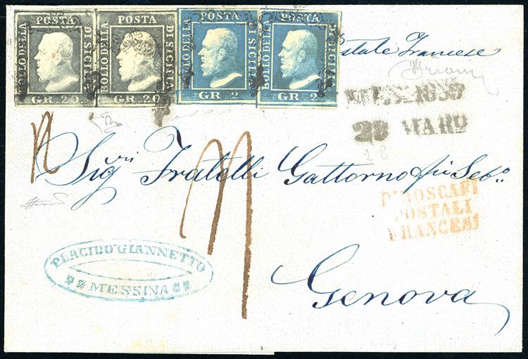 1859 - 20 grana grigio ardesia, ... 