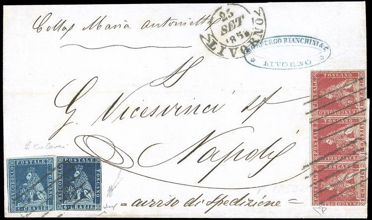 1852 - 6 crazie, due esemplari, ... 