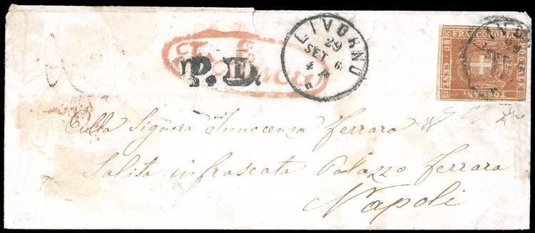 1860 - 80 cent. carnicino (22), ... 