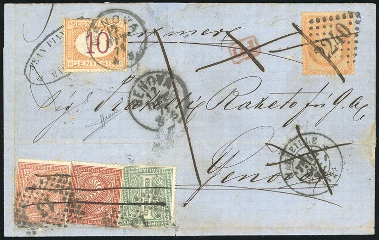 1871 - 40 cent. Cerere (38), su ... 