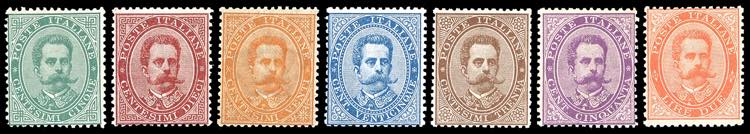 1879 - Umberto I, prima emissione, ... 