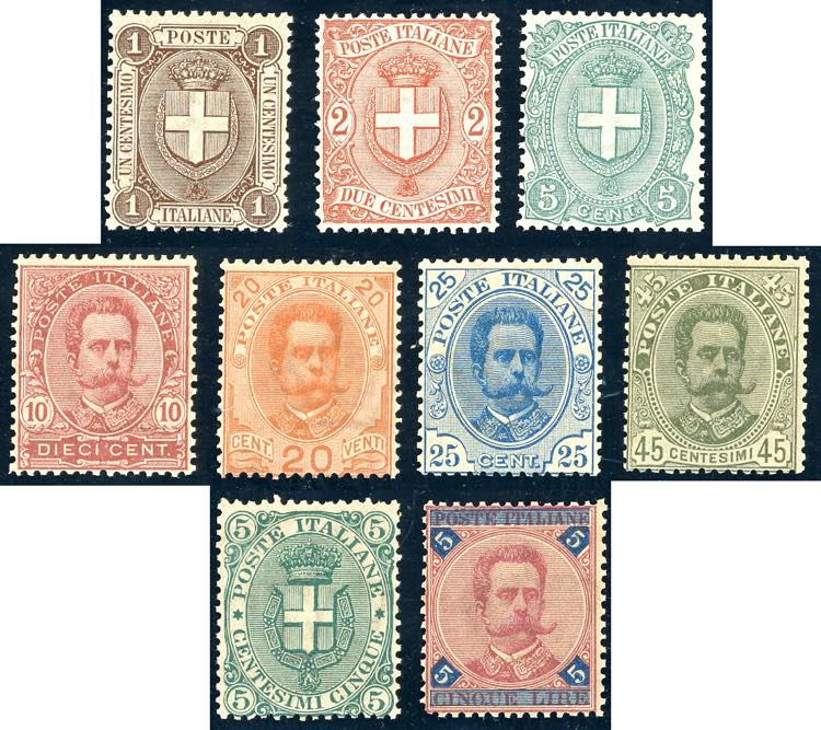 1891/97 - Umberto I, serie ... 