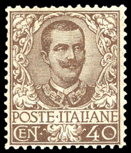 1901 - 40 cent. bruno Floreale ... 