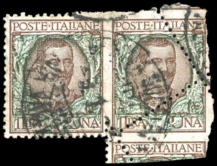 1901 - 1 lira Floreale (77), ... 