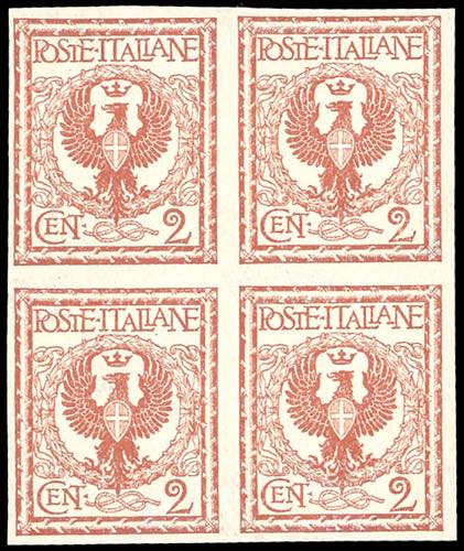 1901 - 2 cent. Floreale, non ... 