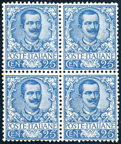 1901 - 25 cent. Floreale (73), ... 