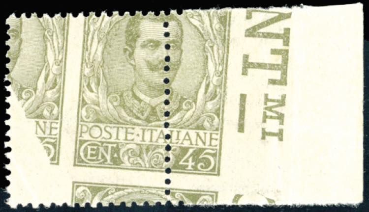 1901 - 45 cent. Floreale (75), ... 