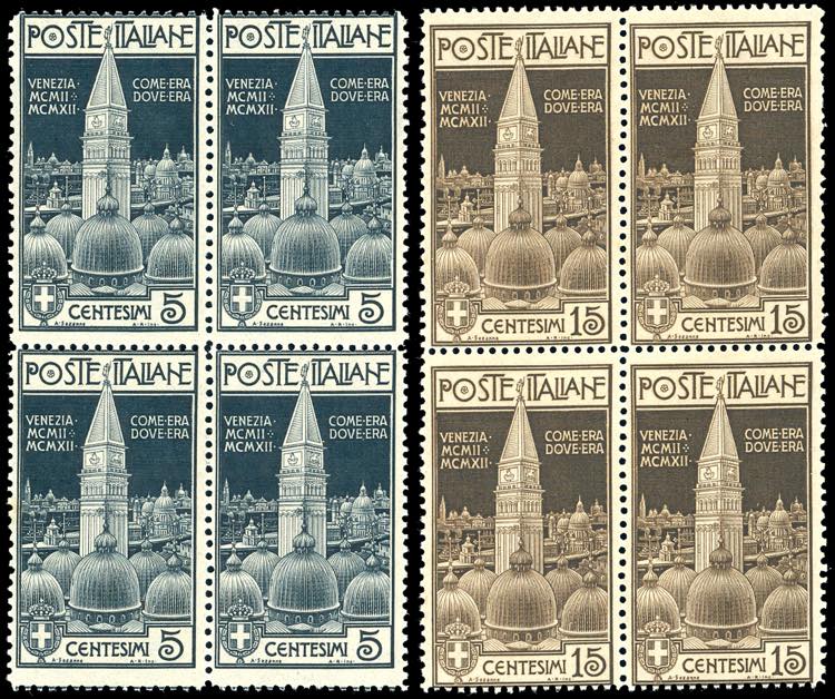 1912 - Campanile di Venezia, serie ... 