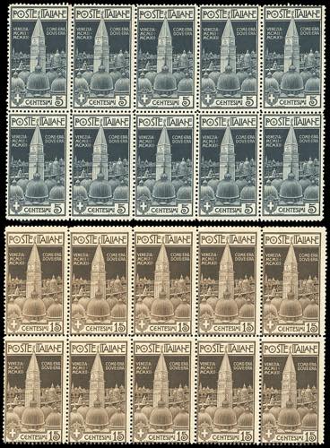 1912 - Campanile di Venezia, serie ... 