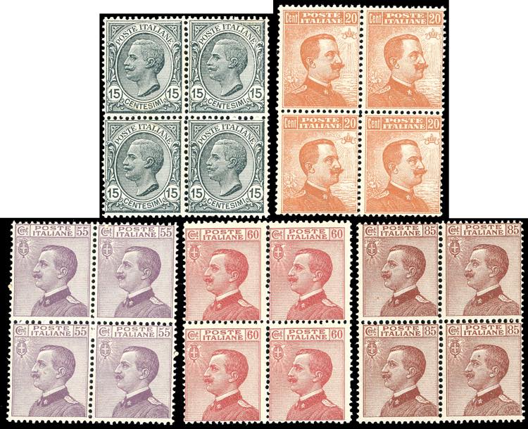 1917/20 - Michetti e Leoni, serie ... 