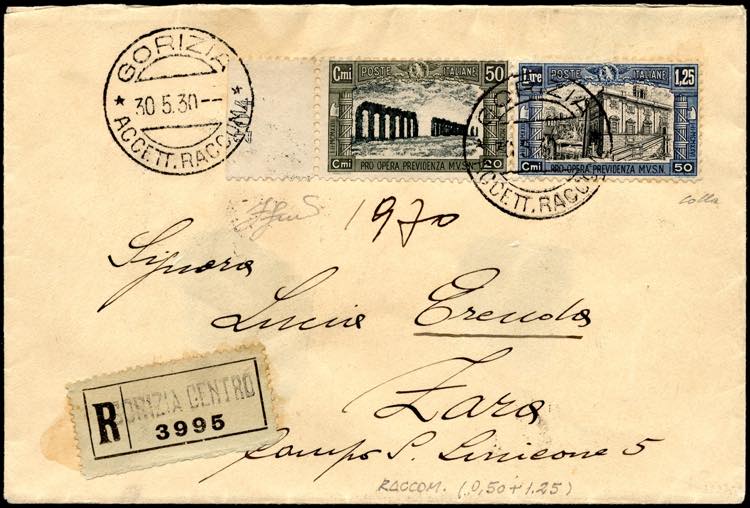 1930 - 50 cent. + 20 cent. e 1,25 ... 