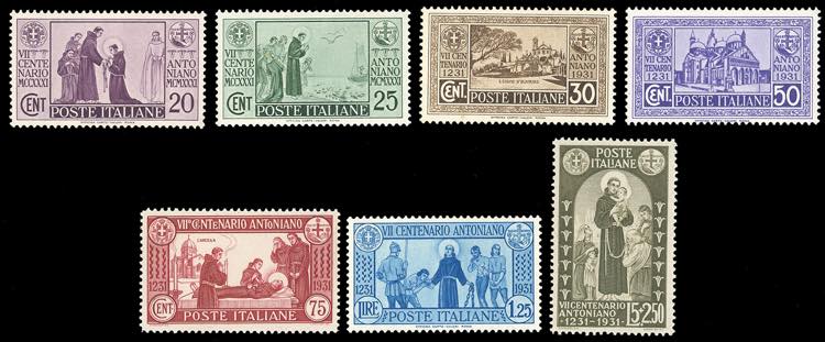 1931 - S.Antonio, serie completa ... 