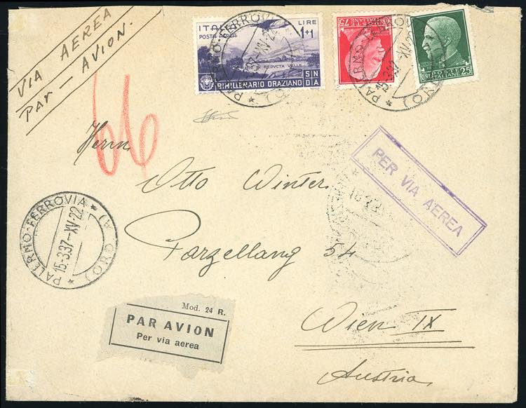 1937 - 1 + 1 lira Orazio, ... 