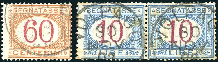1890 - 60 cent. arancio e ... 