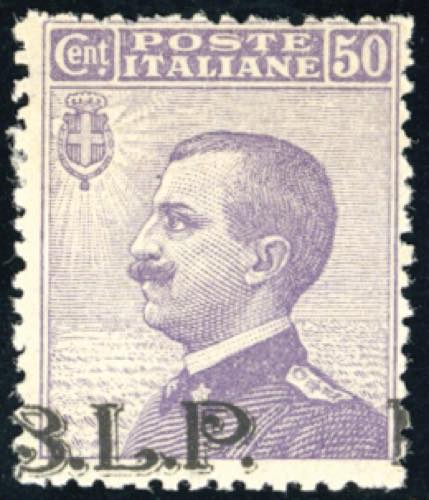 1922 - 50 cent. soprastampa BLP ... 