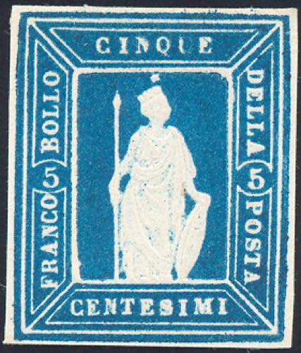 1862 - Saggi Thermignon, 5 cent. ... 