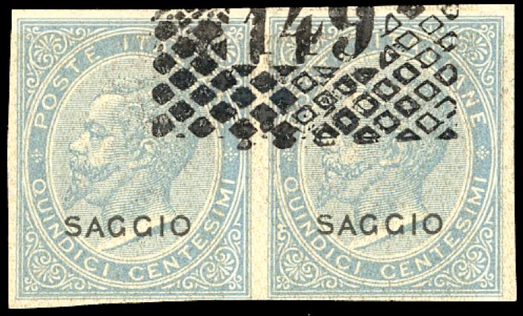 1863 - 15 cent. De La Rue ... 