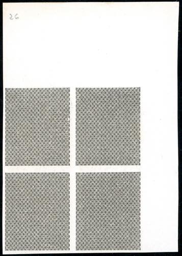 1863 - De La Rue, prova del fondo ... 