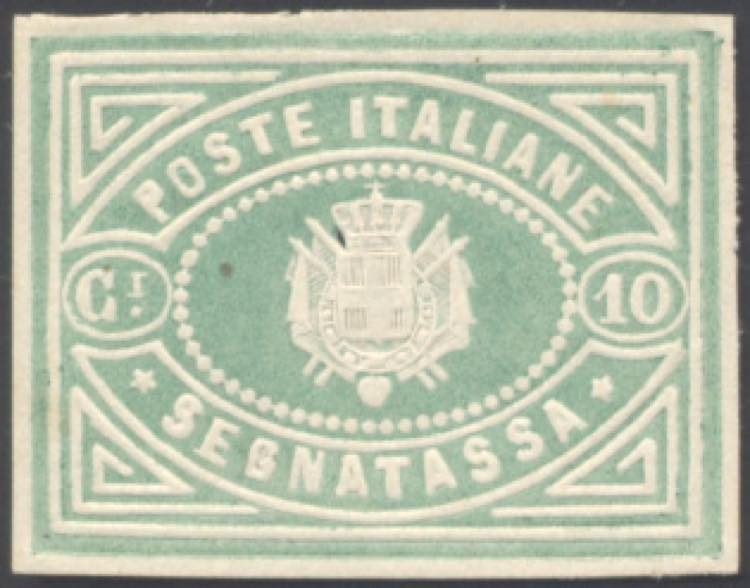 1864 - 10 cent. Saggio Re ... 