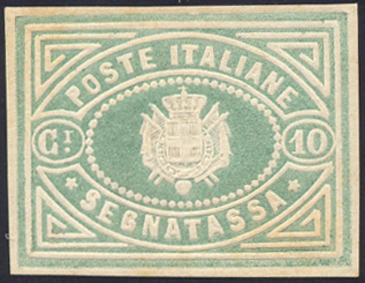 1864 - 10 cent. Saggio Re, ... 