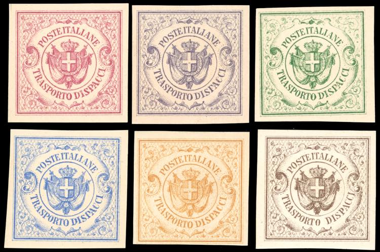 1864 - Trasporto dispacci, sei ... 