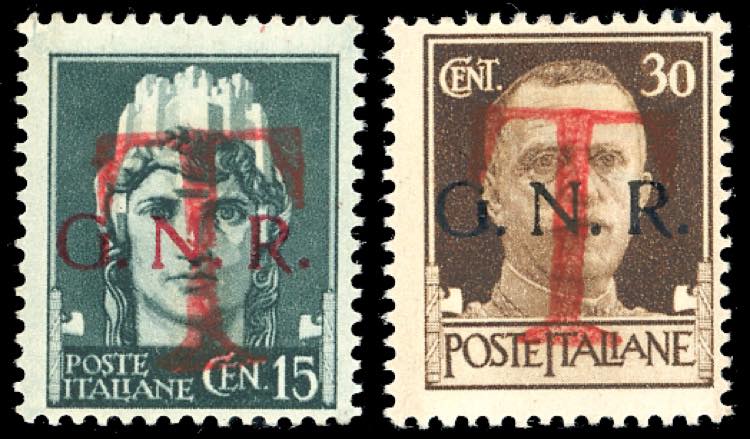 1944 - 15 cent. e 30 cent. ... 