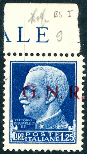 1943 - 1,25 lire soprastampa ... 