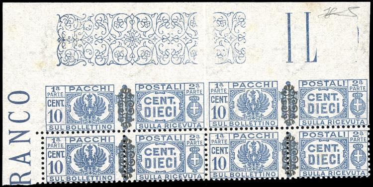 1945 - 10 cent. soprastampato, ... 
