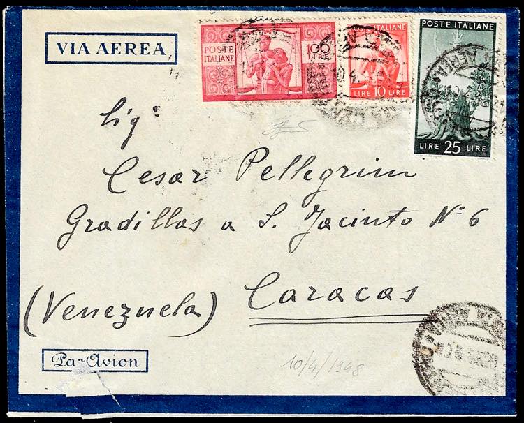 1948 - 10 lire, 25 lire e 100 lire ... 