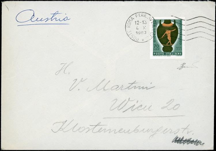 1963 - 70 lire Giochi del ... 