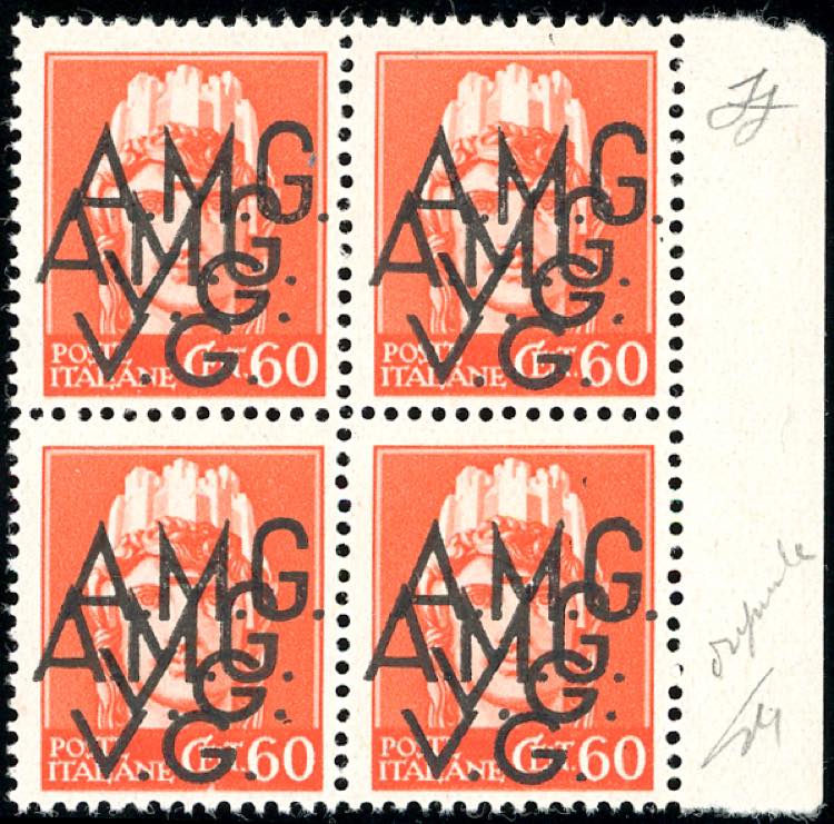 1946 - 60 cent. Imperiale, doppia ... 